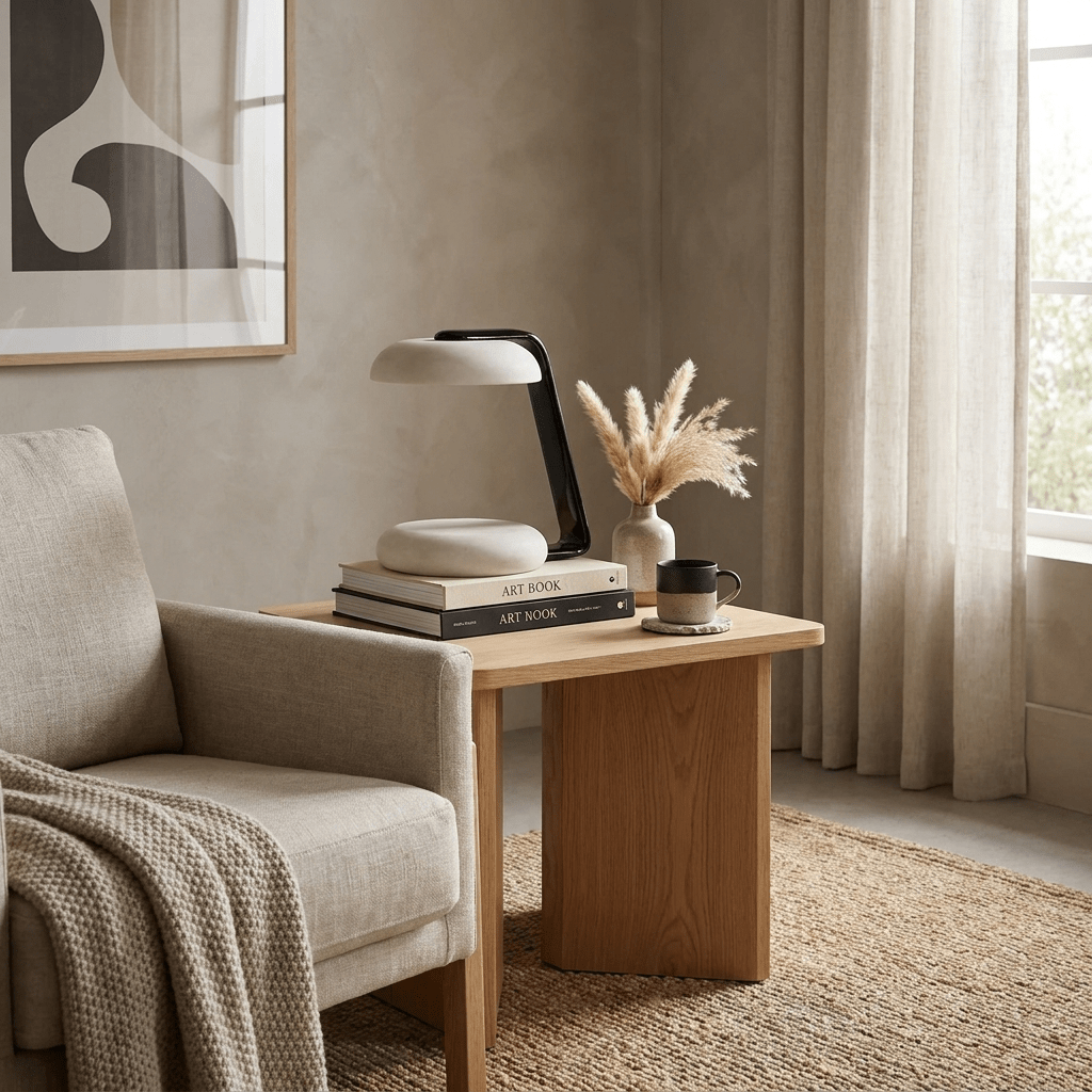 Small Black Desk Lamp — Table Lamp | Maison Monashee — view 4