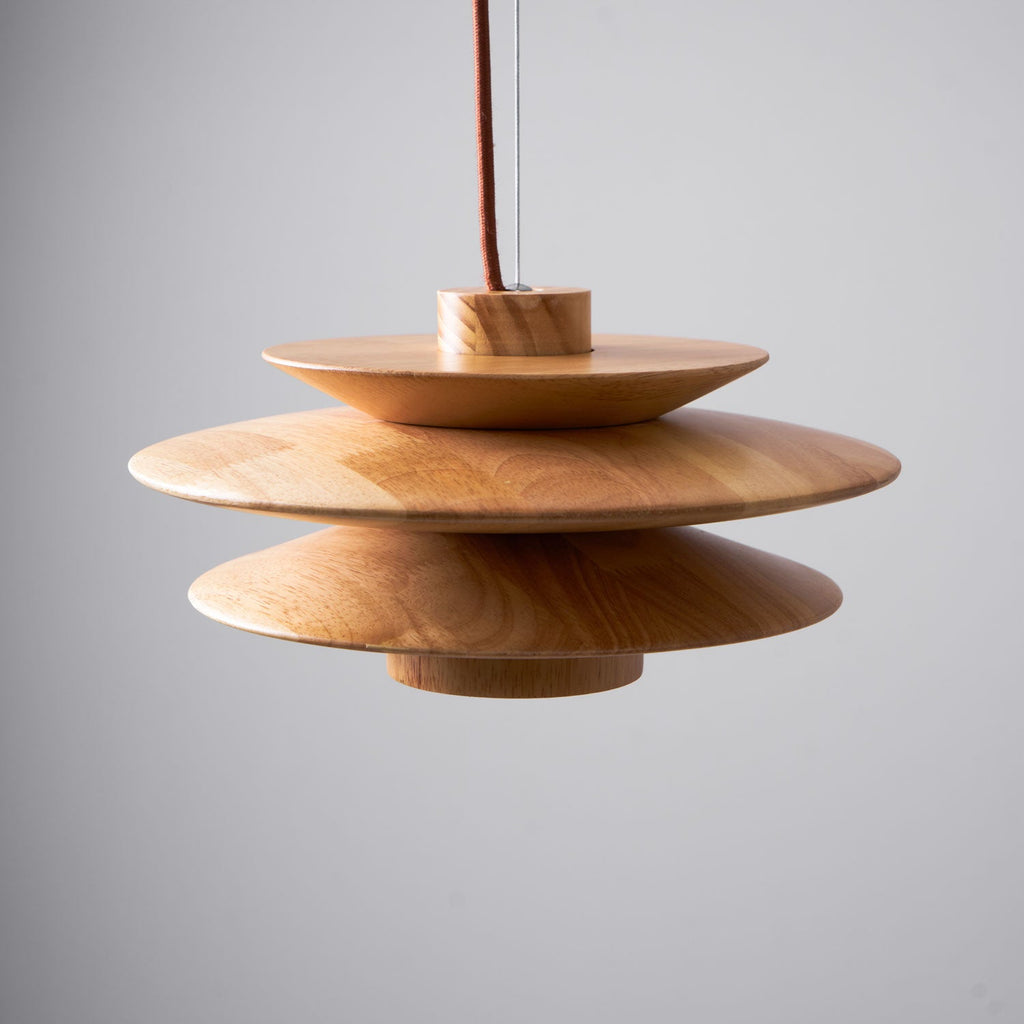 Wood Pendant Light Plug-In — Pendant Light | Maison Monashee — view 22