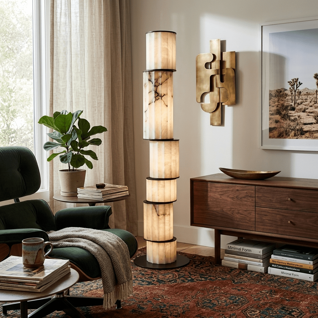 Candle Stick Floor Lamp — Floor Lamp | Maison Monashee — view 4