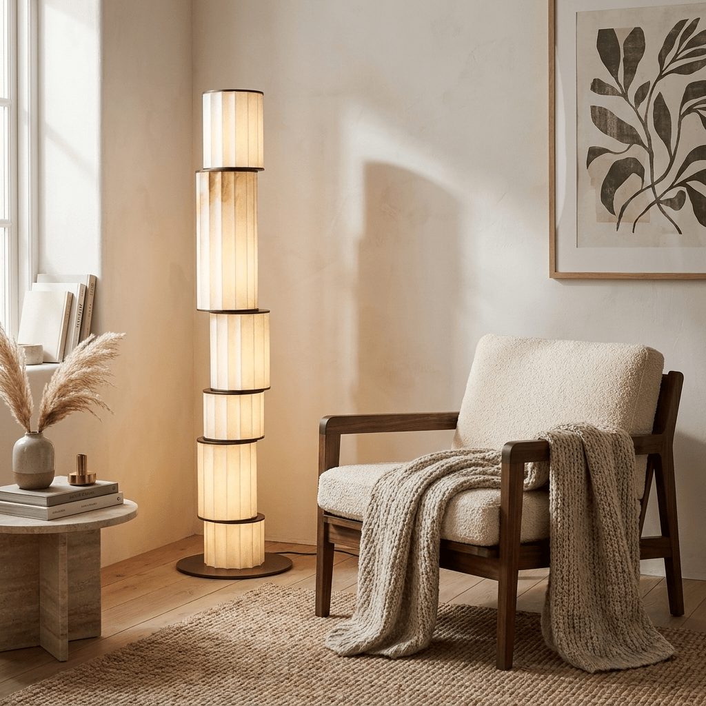 Candle Stick Floor Lamp — Floor Lamp | Maison Monashee — view 7