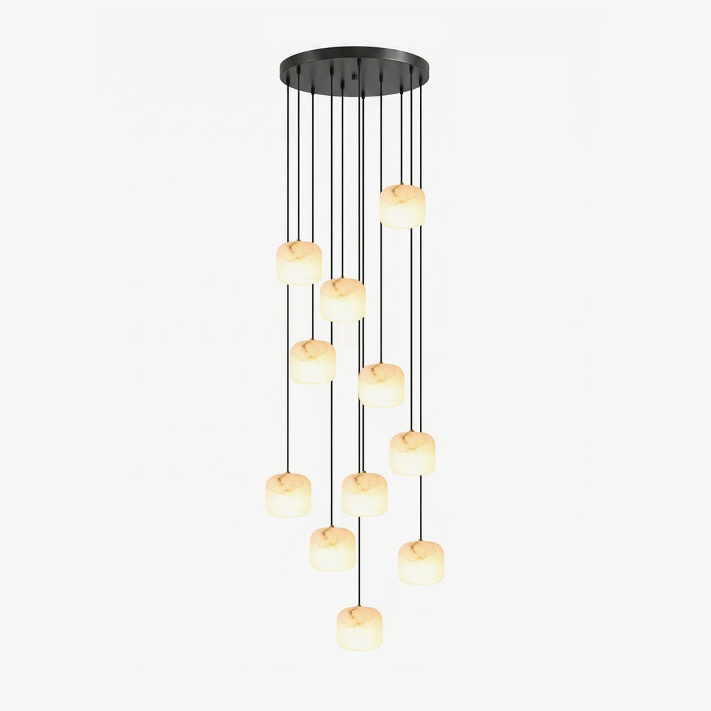 Large Cluster Pendant Chandelier — Chandelier | Maison Monashee