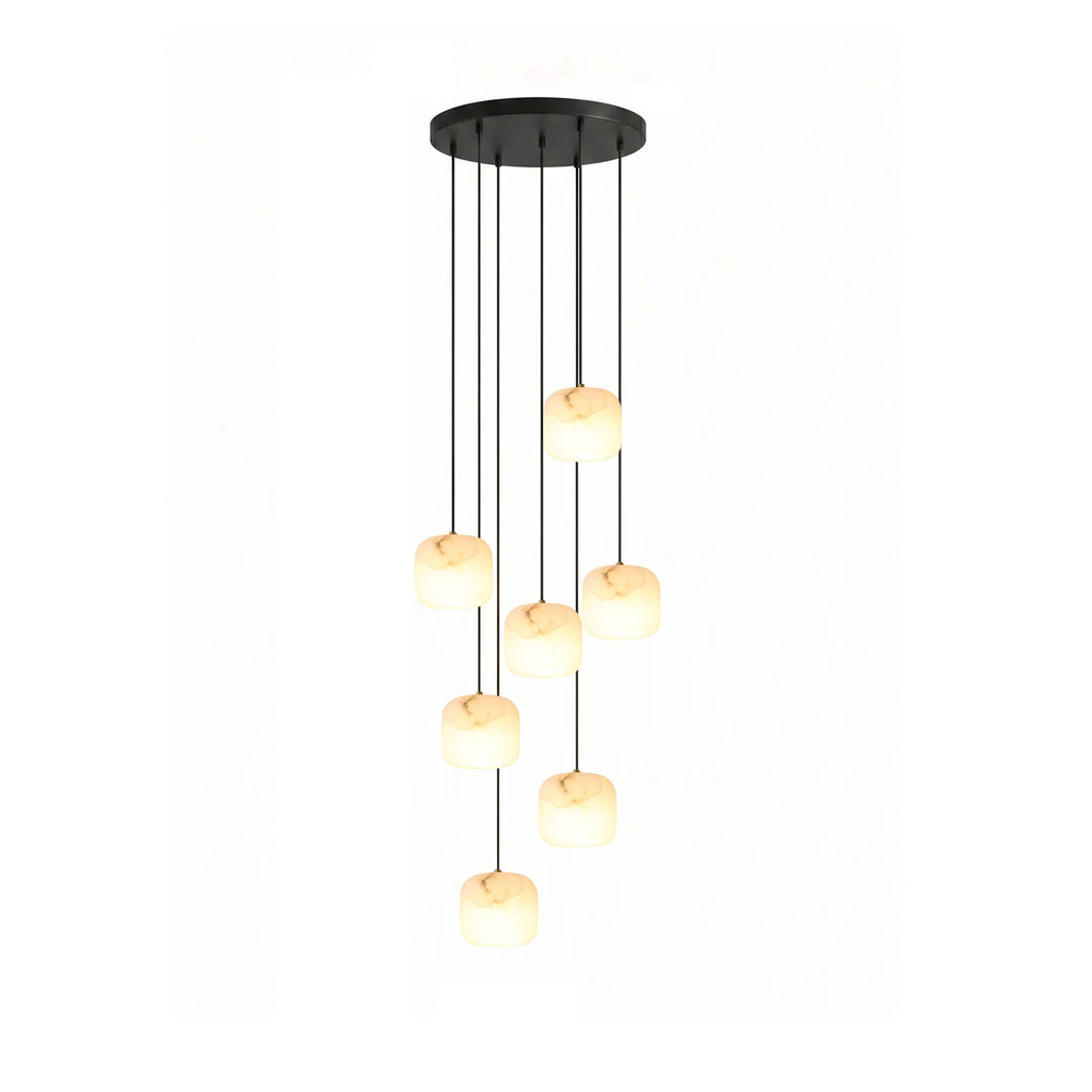 Large Cluster Pendant Chandelier — Chandelier | Maison Monashee — view 15