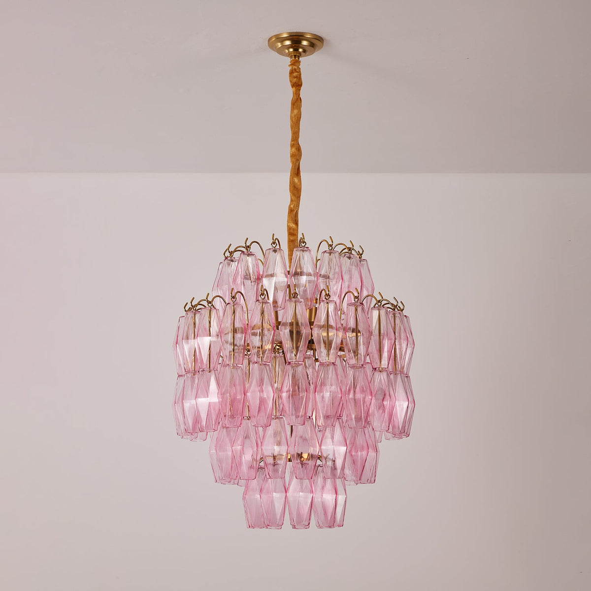 Small Gold Chandelier for Bedroom — Chandelier | Maison Monashee — view 3