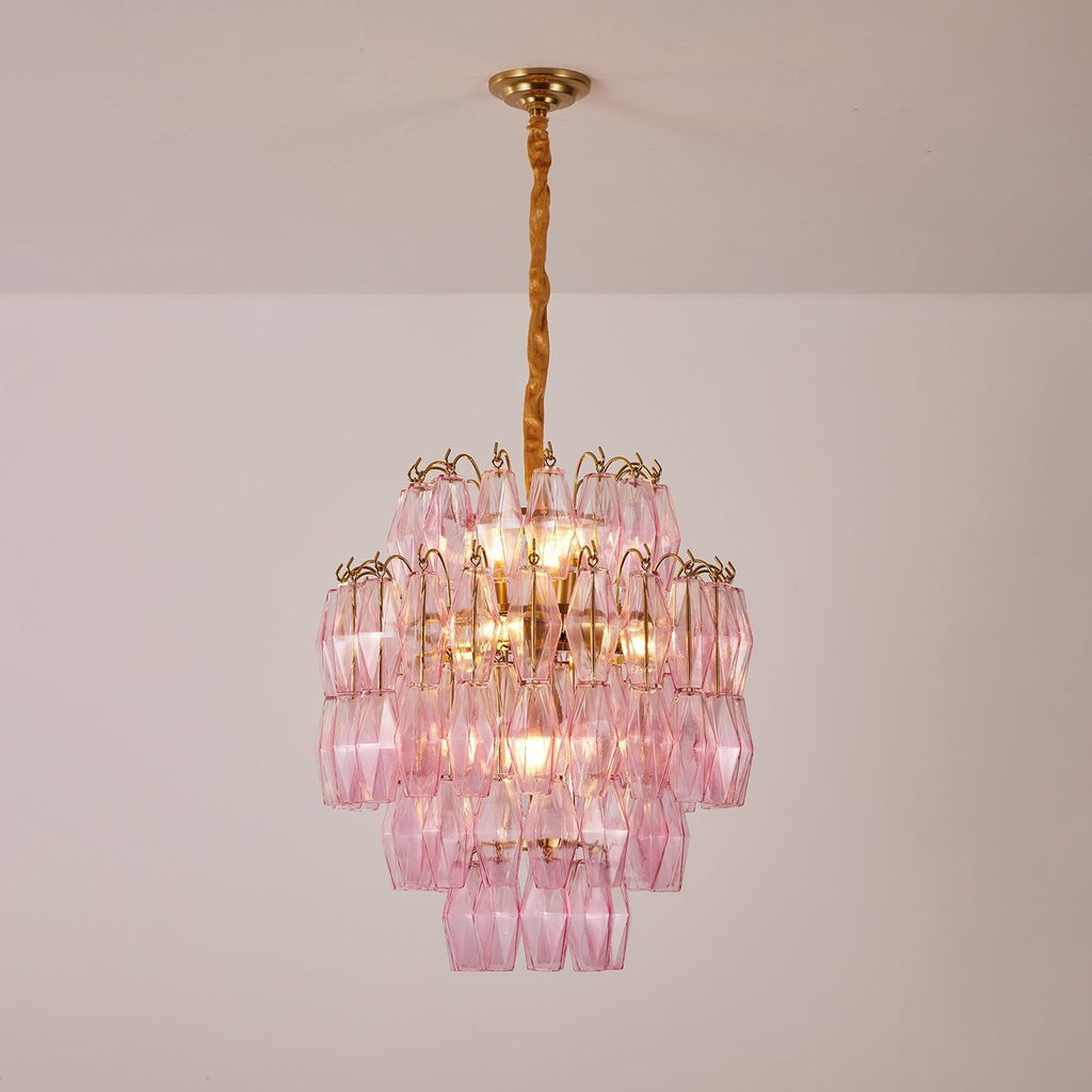 Small Gold Chandelier for Bedroom — Chandelier | Maison Monashee — view 4