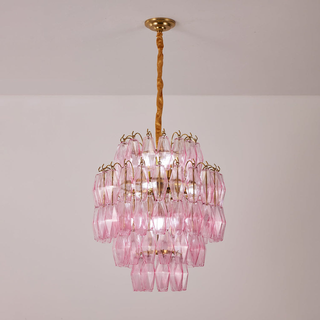 Small Gold Chandelier for Bedroom — Chandelier | Maison Monashee — view 5