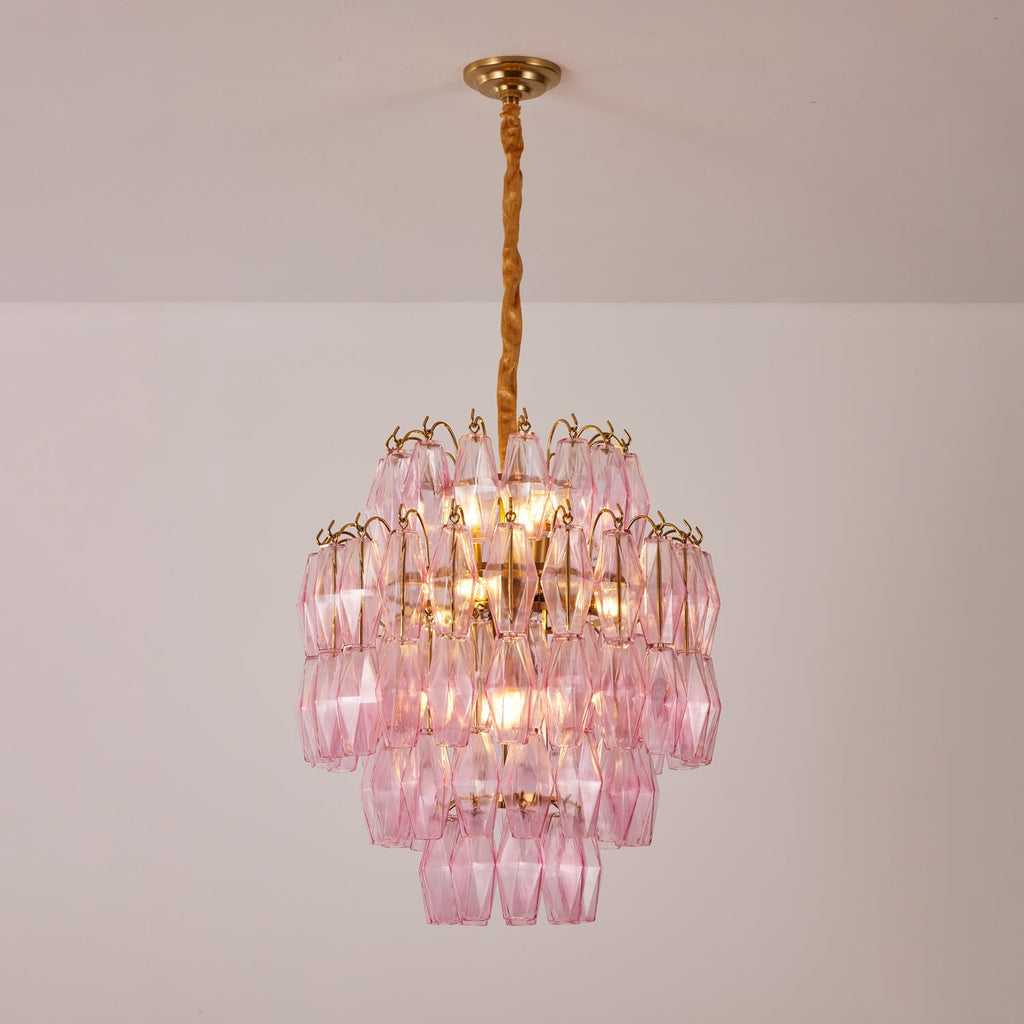 Small Gold Chandelier for Bedroom — Chandelier | Maison Monashee — view 2
