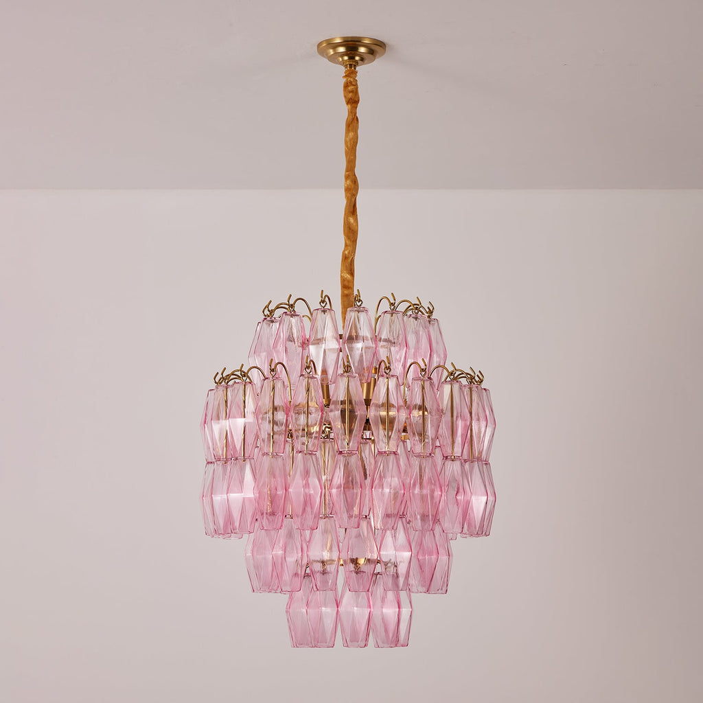 Small Gold Chandelier for Bedroom — Chandelier | Maison Monashee — view 10