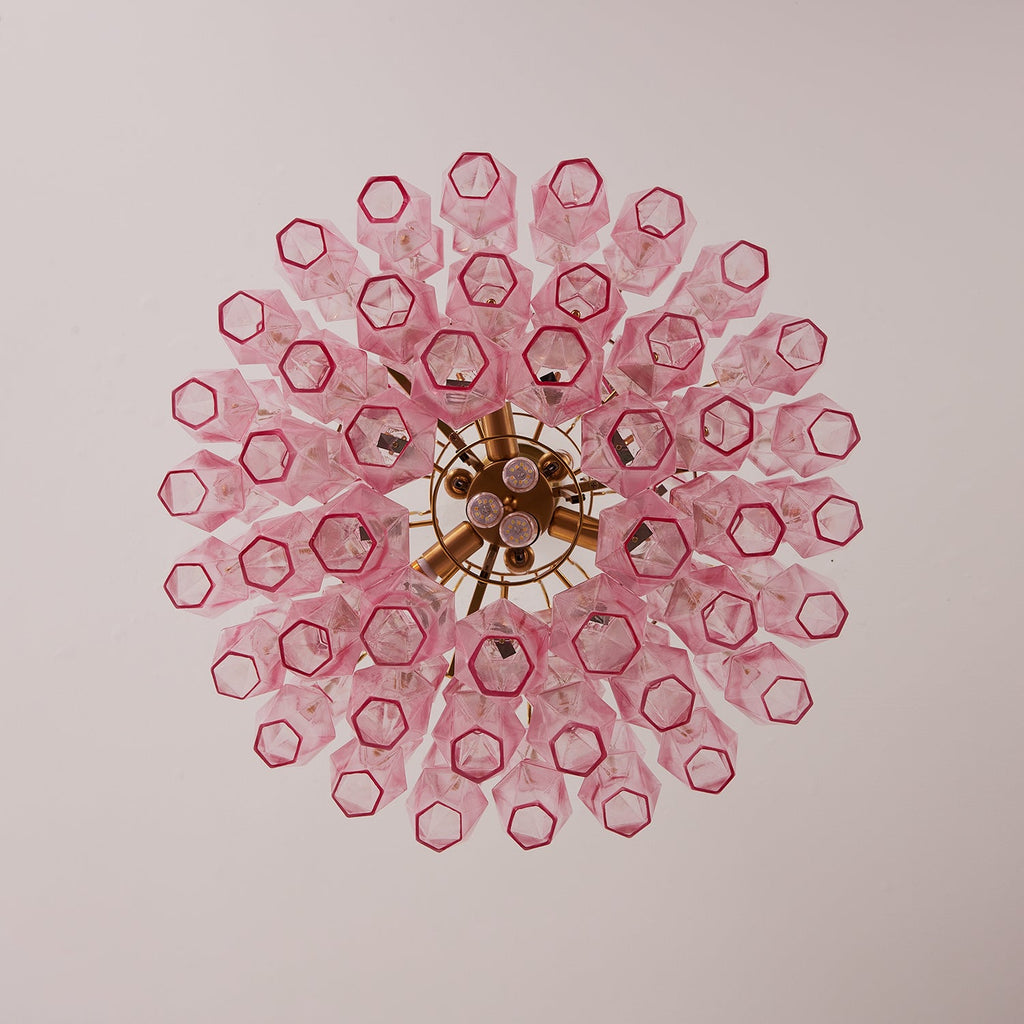 Small Gold Chandelier for Bedroom — Chandelier | Maison Monashee — view 7