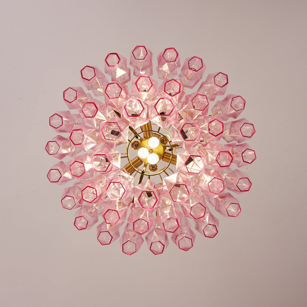 Small Gold Chandelier for Bedroom — Chandelier | Maison Monashee — view 8