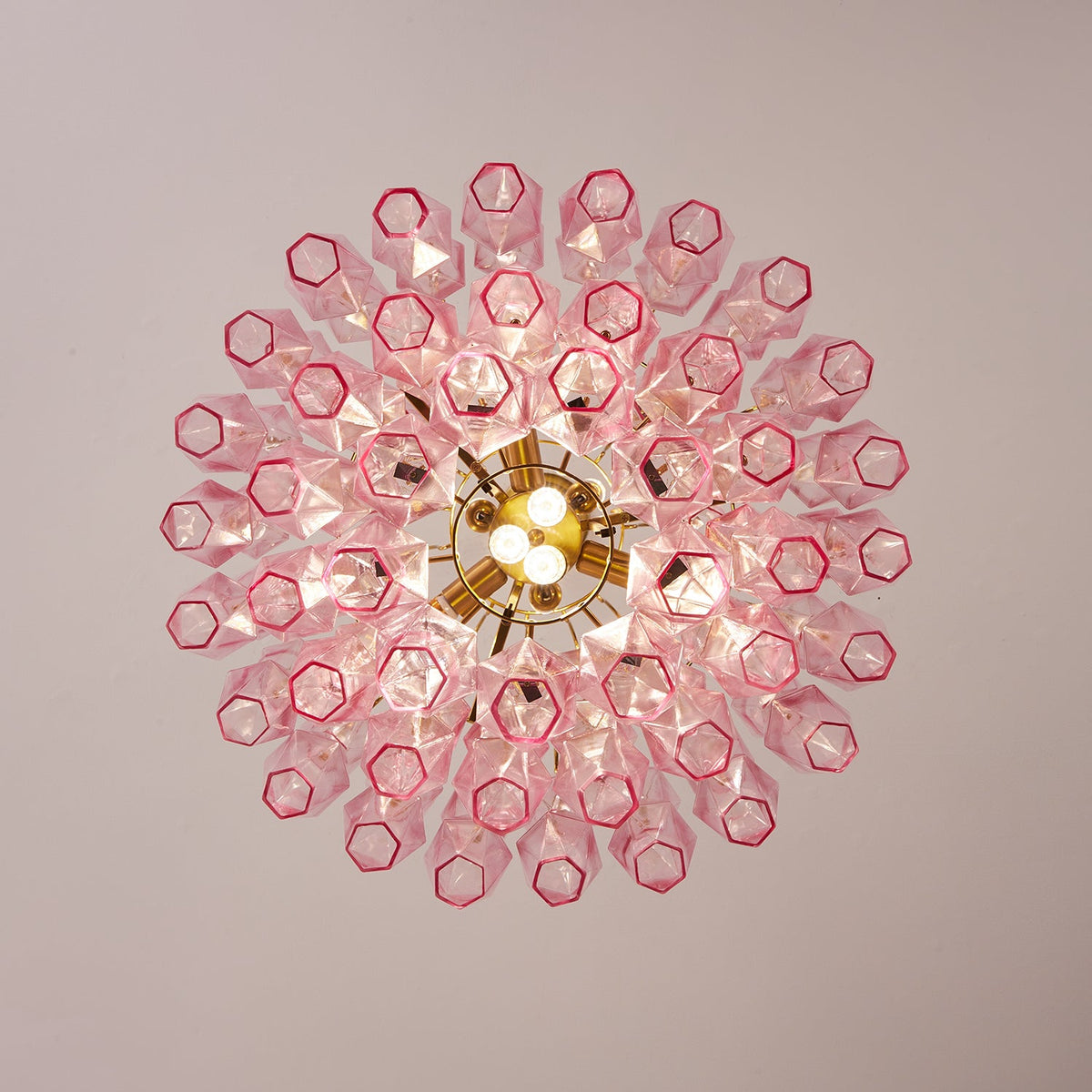 Small Gold Chandelier for Bedroom — Chandelier | Maison Monashee — view 8