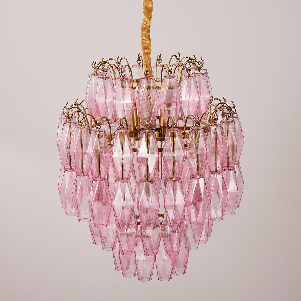 Small Gold Chandelier for Bedroom — Chandelier | Maison Monashee — view 9