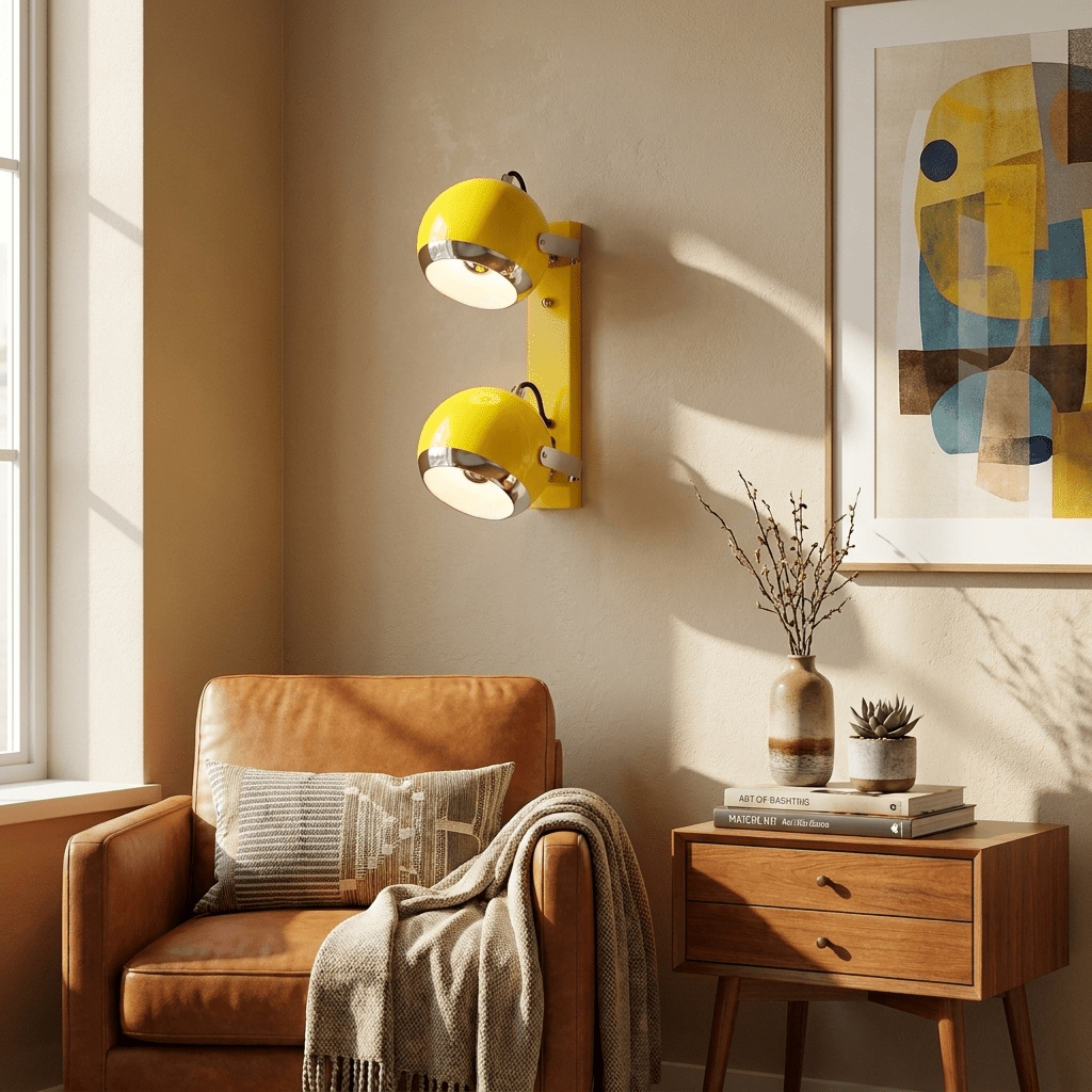Wall Light Red — Wall Sconce | Maison Monashee — view 3