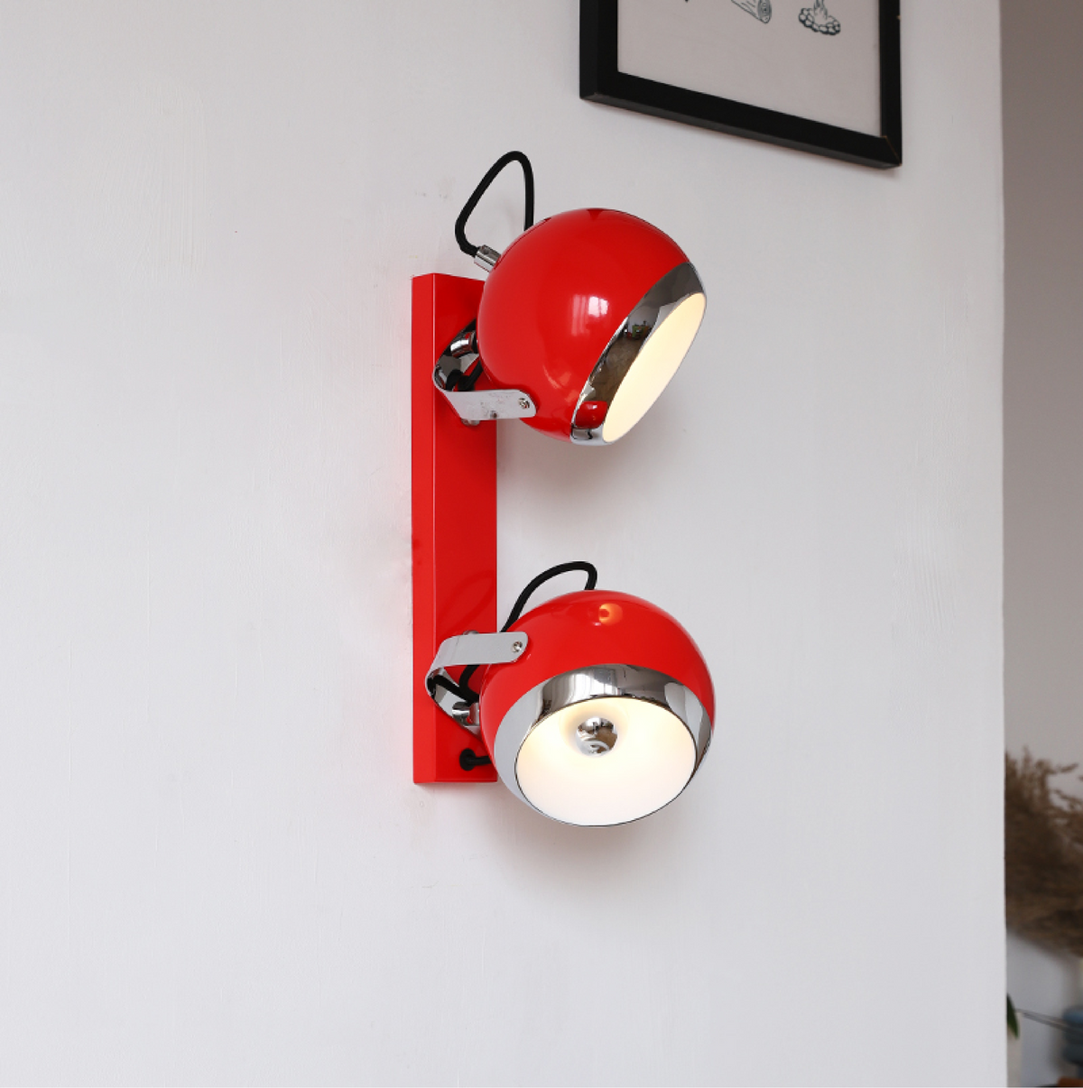 Wall Light Red — Wall Sconce | Maison Monashee — view 10