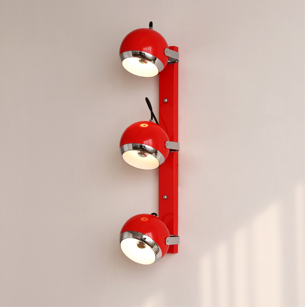 Wall Light Red — Wall Sconce | Maison Monashee — view 6