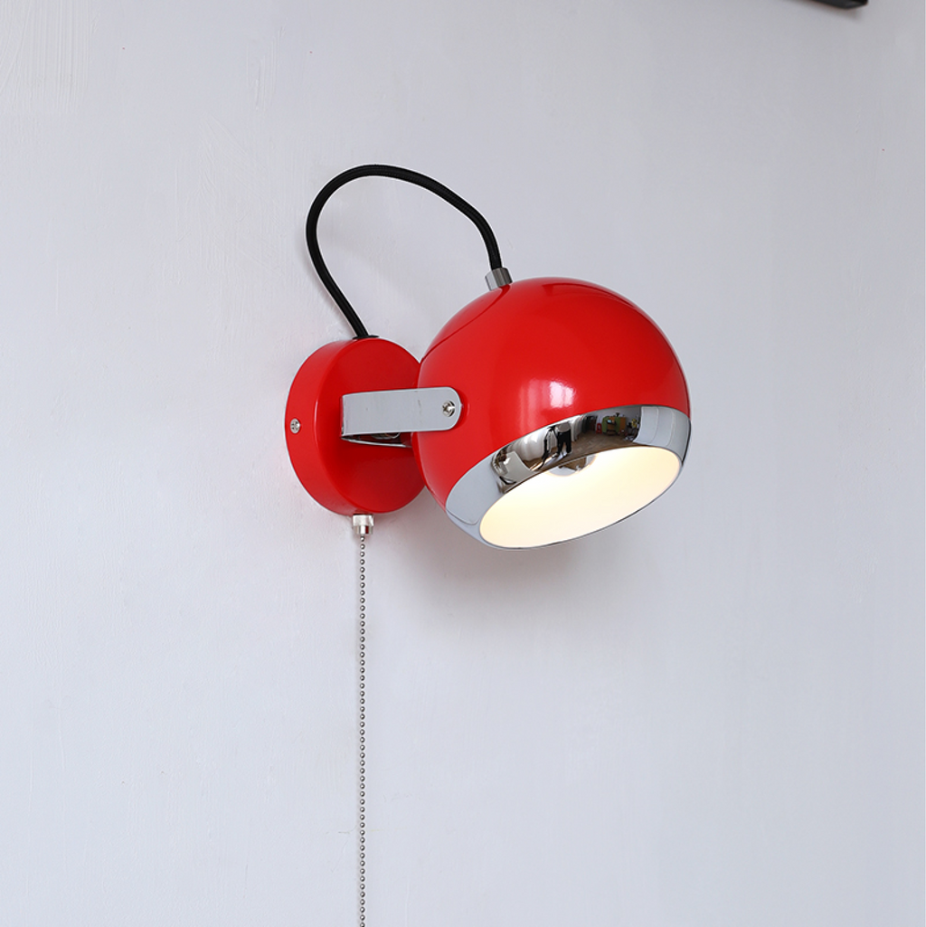 Wall Light Red — Wall Sconce | Maison Monashee — view 8