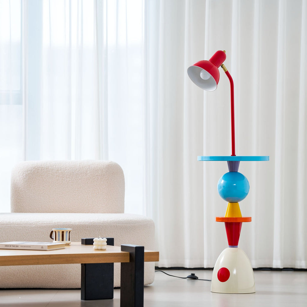 Modern Floor Lamp with Table — Floor Lamp | Maison Monashee — view 15