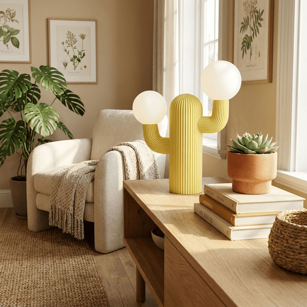 Two Globe Table Lamp — Table Lamp | Maison Monashee — view 2