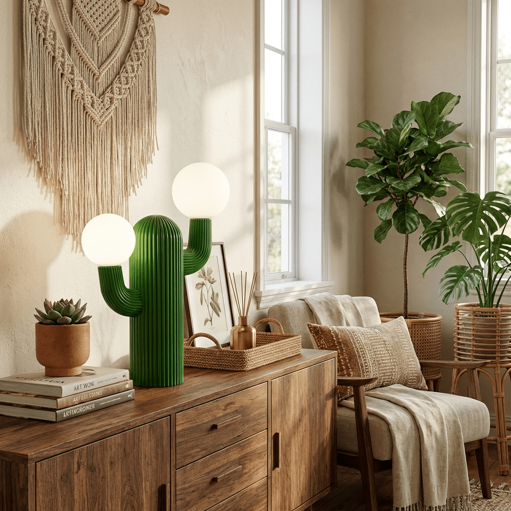 Two Globe Table Lamp — Table Lamp | Maison Monashee — view 9