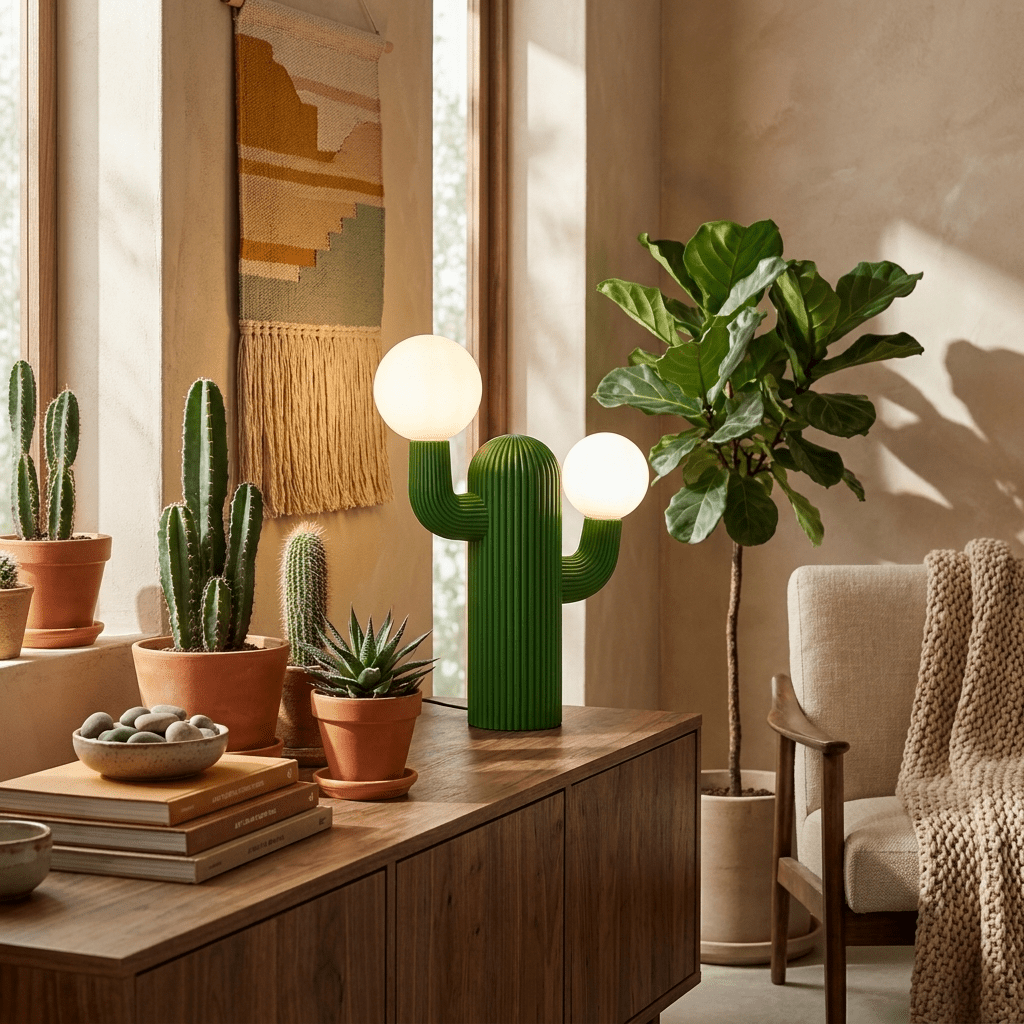 Two Globe Table Lamp — Table Lamp | Maison Monashee — view 5