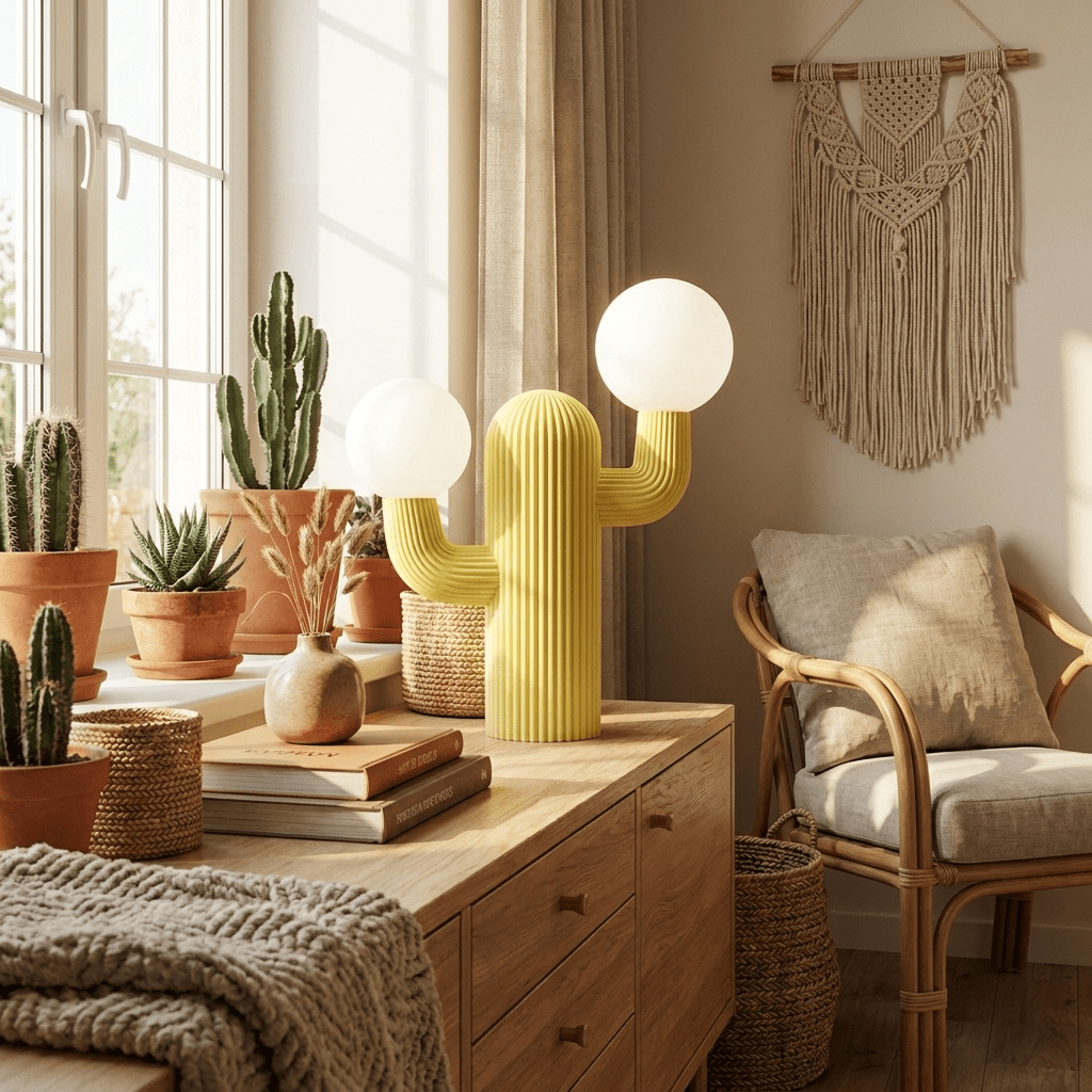 Two Globe Table Lamp — Table Lamp | Maison Monashee — view 6