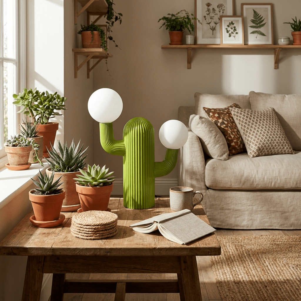 Two Globe Table Lamp — Table Lamp | Maison Monashee — view 10