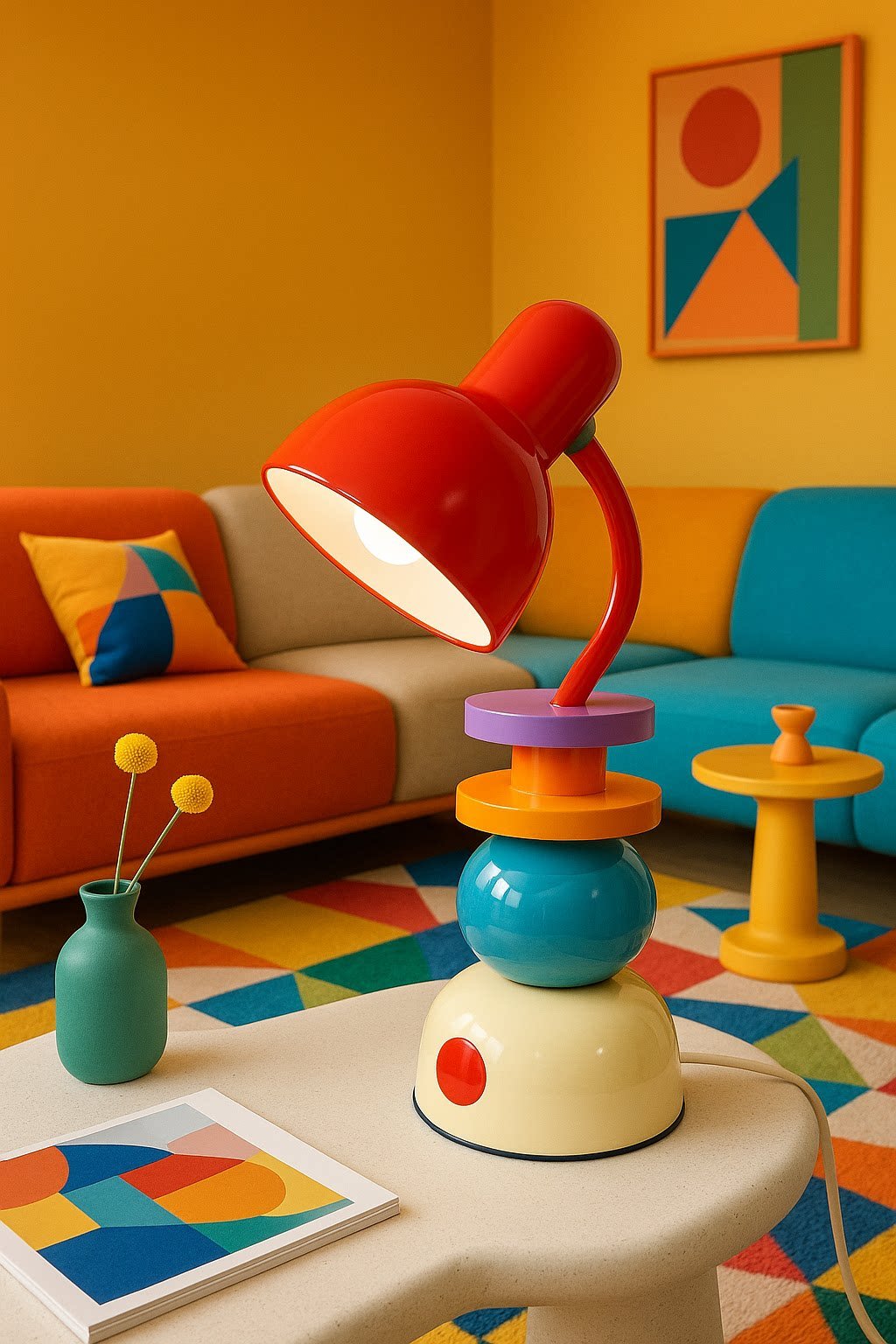 Modern Unique Table Lamp — Table Lamp | Maison Monashee — view 7