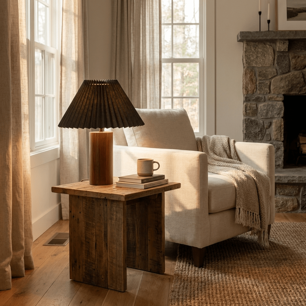 Modern Bedside Lamp — Table Lamp | Maison Monashee — view 3