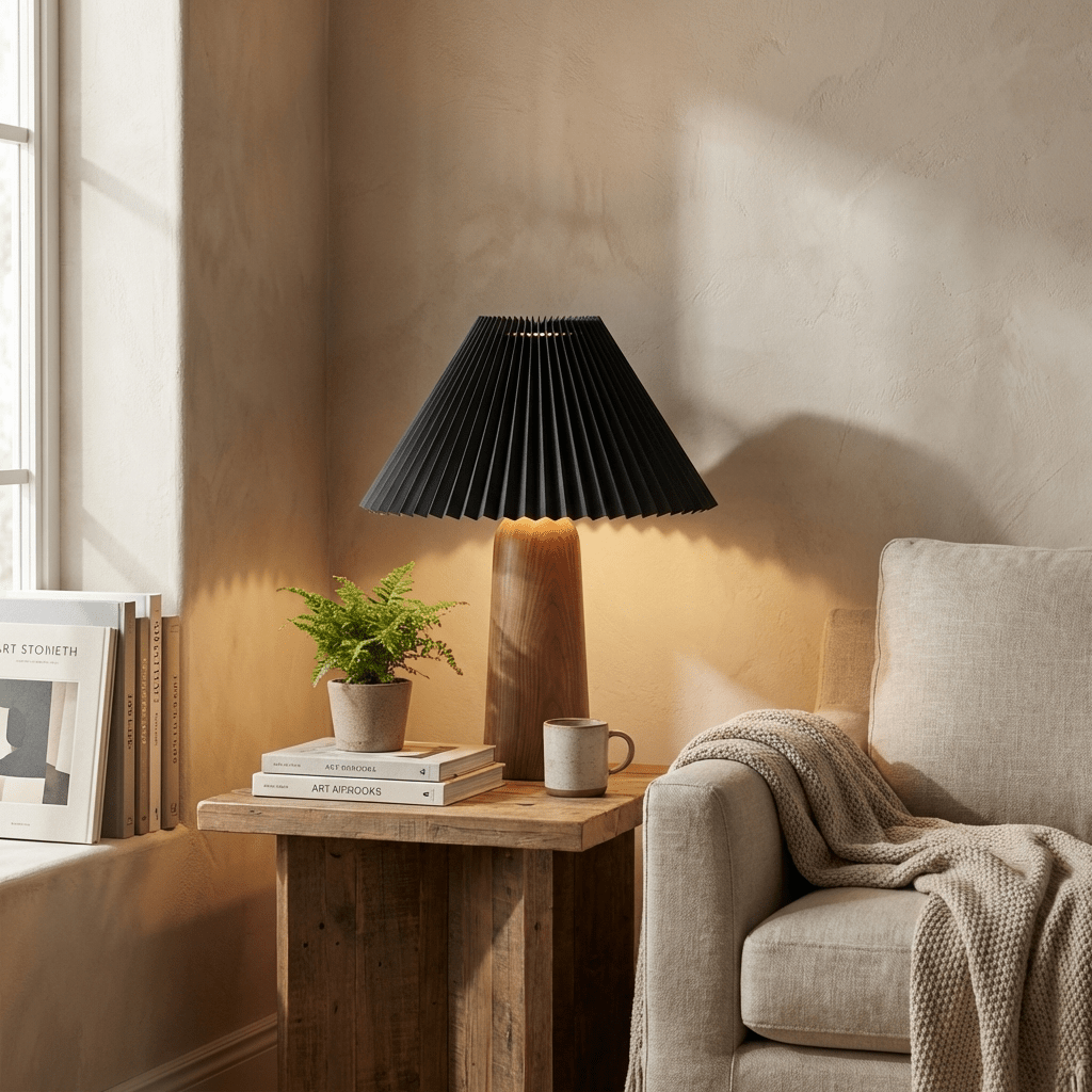 Modern Bedside Lamp — Table Lamp | Maison Monashee — view 2