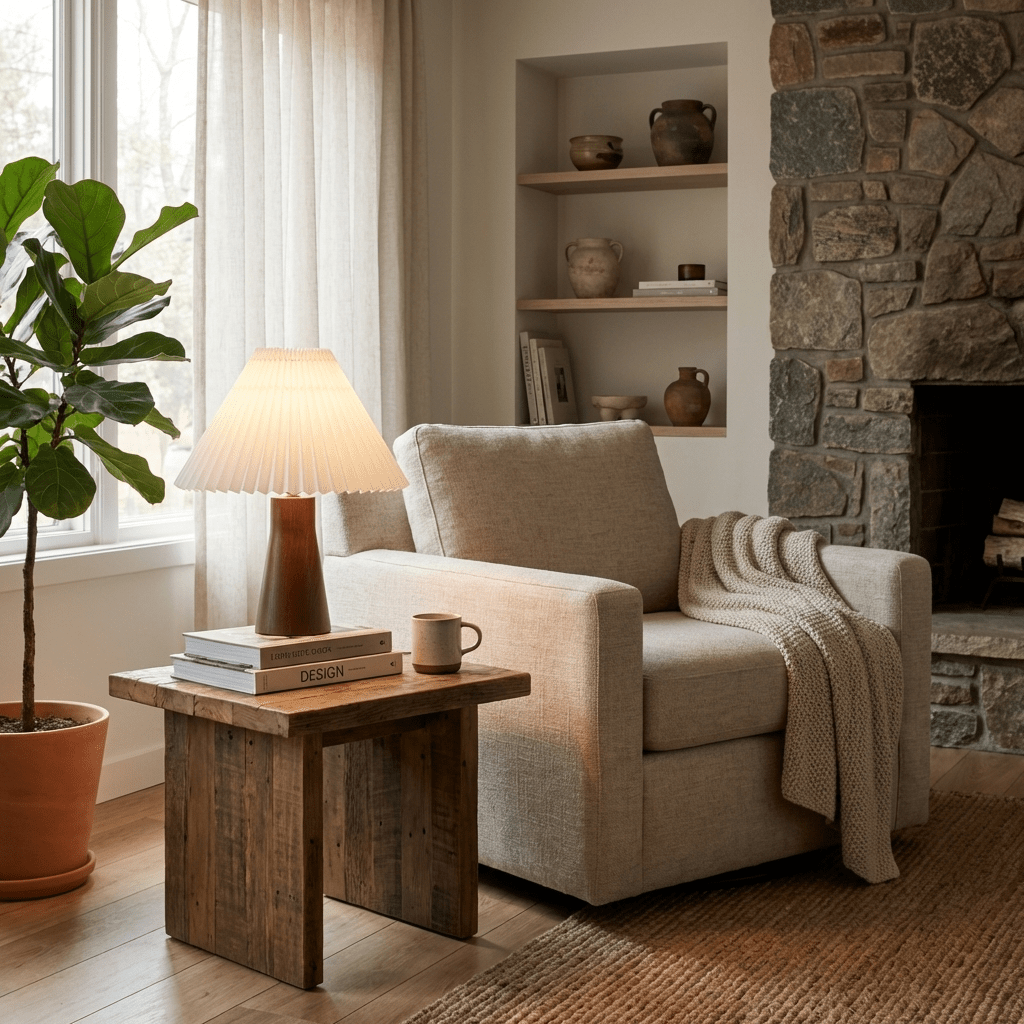 Modern Bedside Lamp — Table Lamp | Maison Monashee — view 36