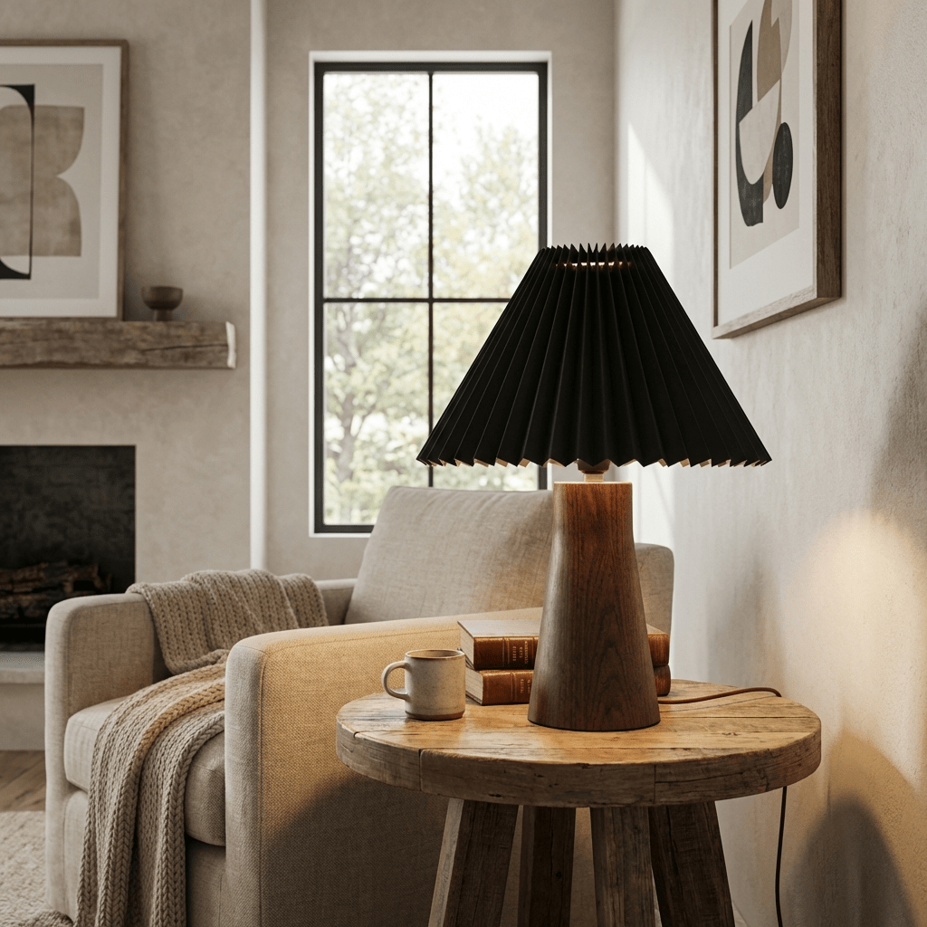 Modern Bedside Lamp — Table Lamp | Maison Monashee — view 37