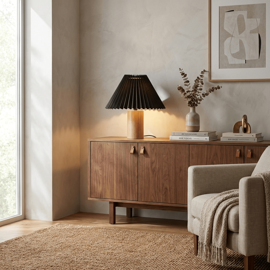 Modern Bedside Lamp — Table Lamp | Maison Monashee — view 4