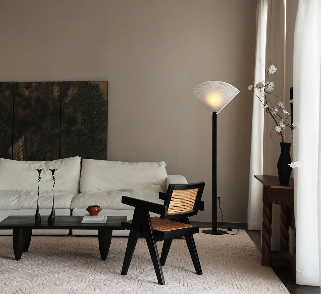 Black Uplight Floor Lamp — Floor Lamp | Maison Monashee — view 8