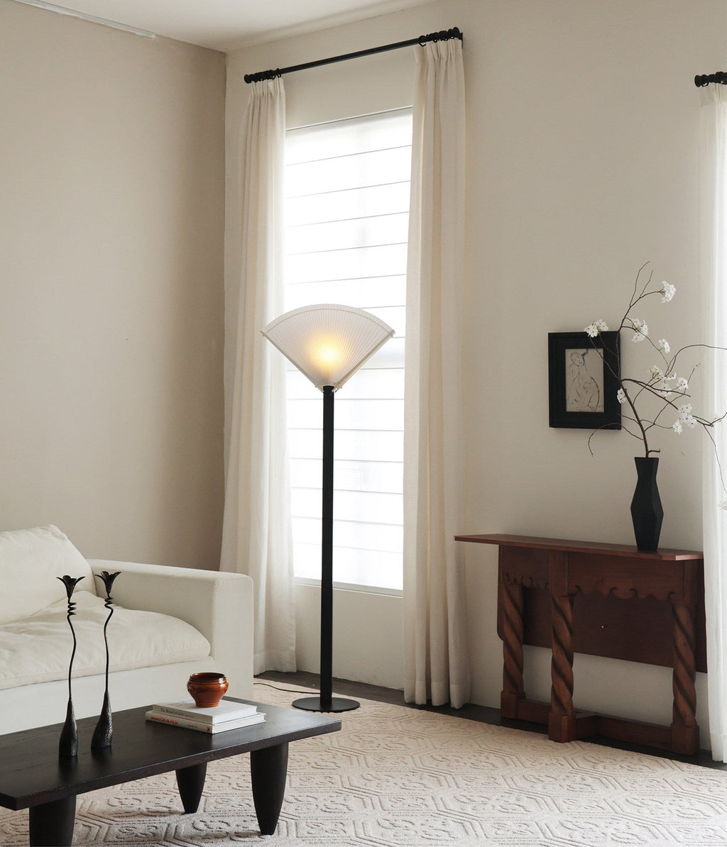 Black Uplight Floor Lamp — Floor Lamp | Maison Monashee — view 10
