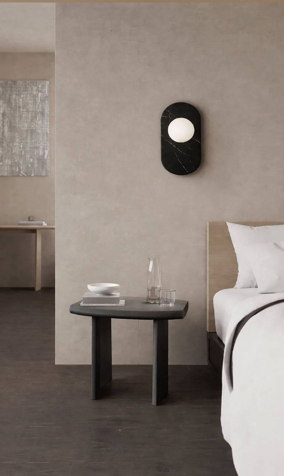 Wall Light Marble — Wall Sconce | Maison Monashee — view 4