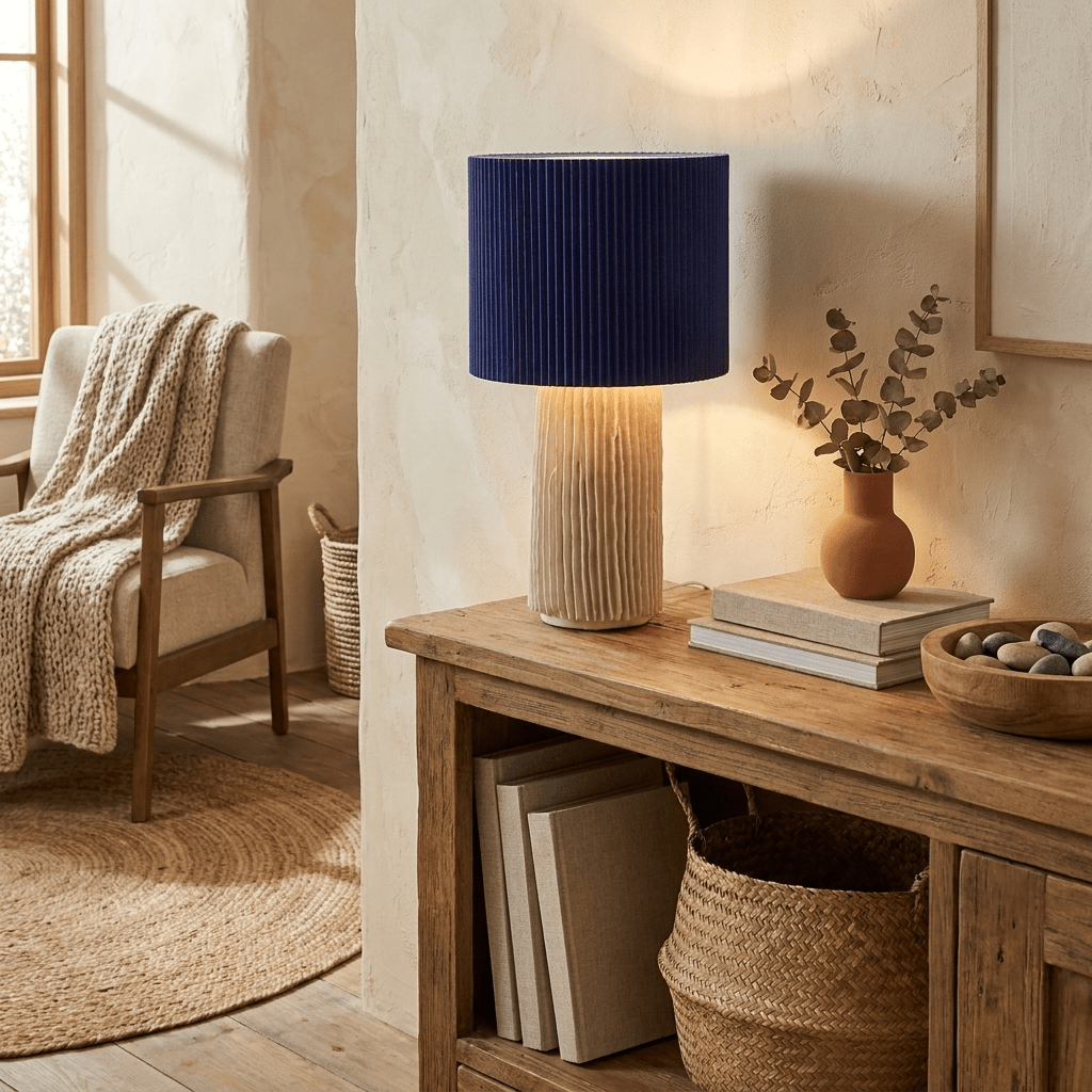 Pleated Table Lamp — Table Lamp | Maison Monashee — view 2