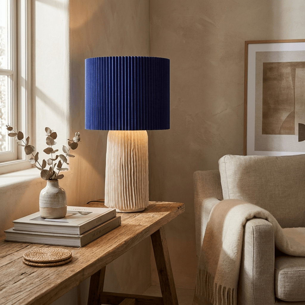 Pleated Table Lamp — Table Lamp | Maison Monashee — view 3
