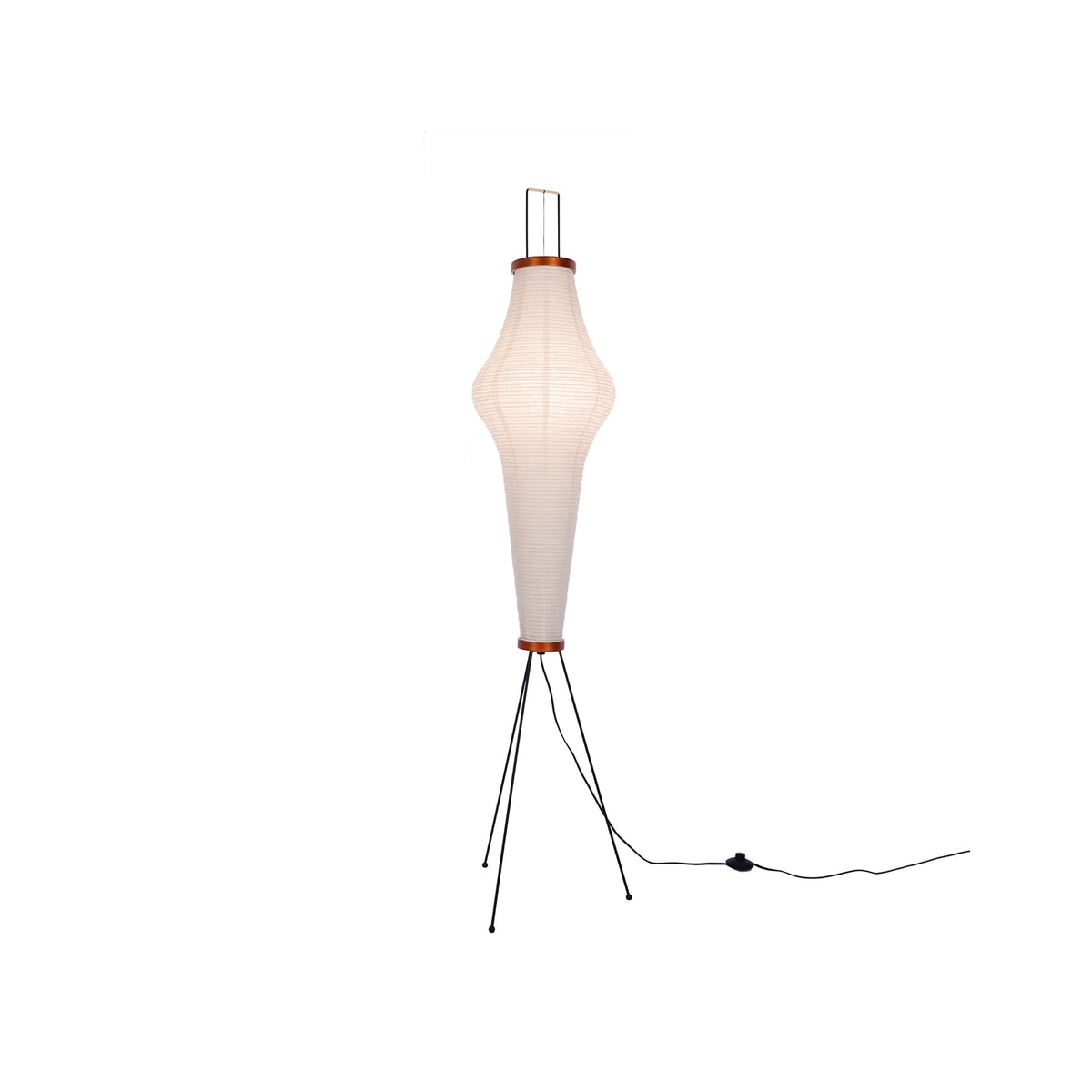 Rice Paper Floor Lamp — Floor Lamp | Maison Monashee — view 91