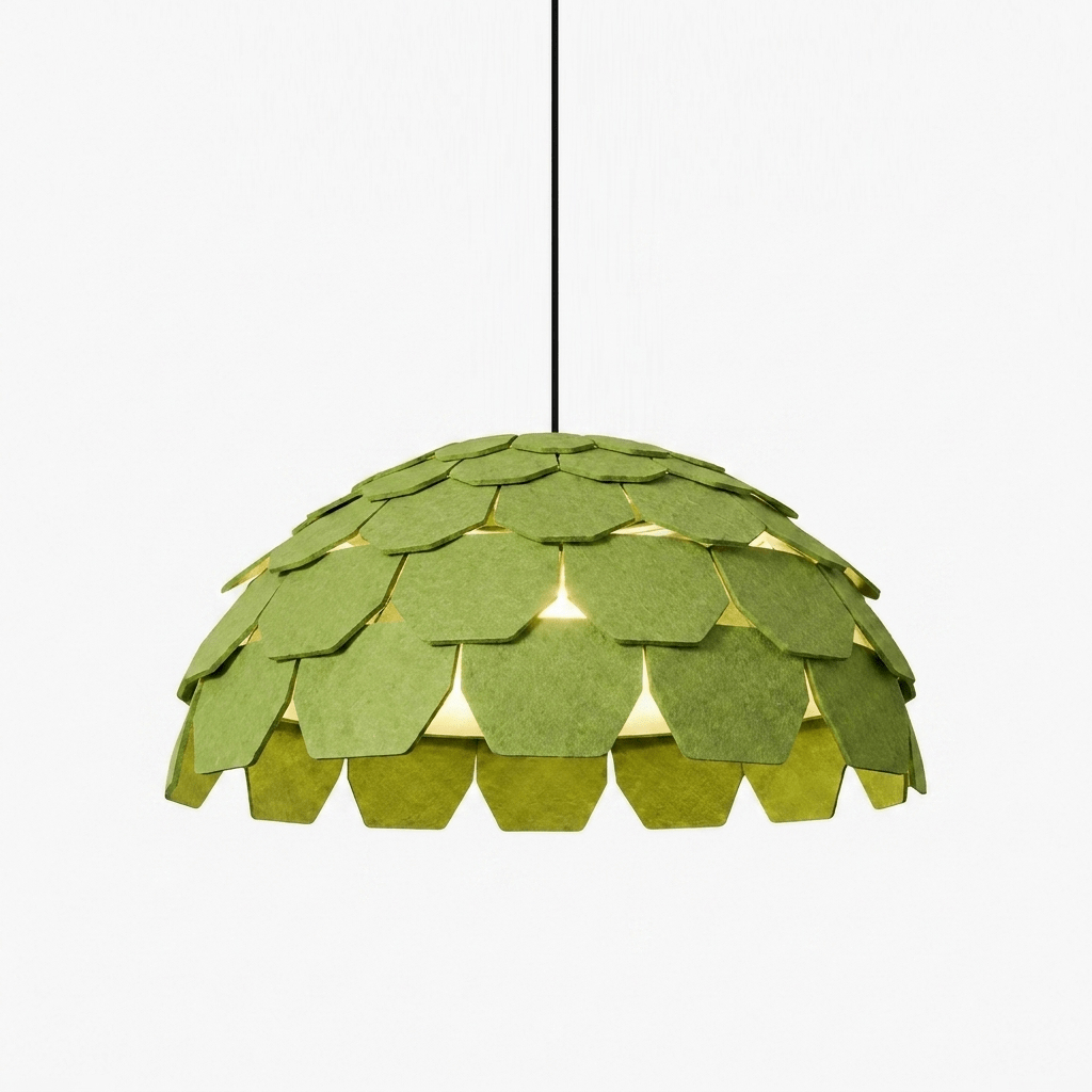 Black Dome Pendant Light Over Island — Pendant Light | Maison Monashee — view 10