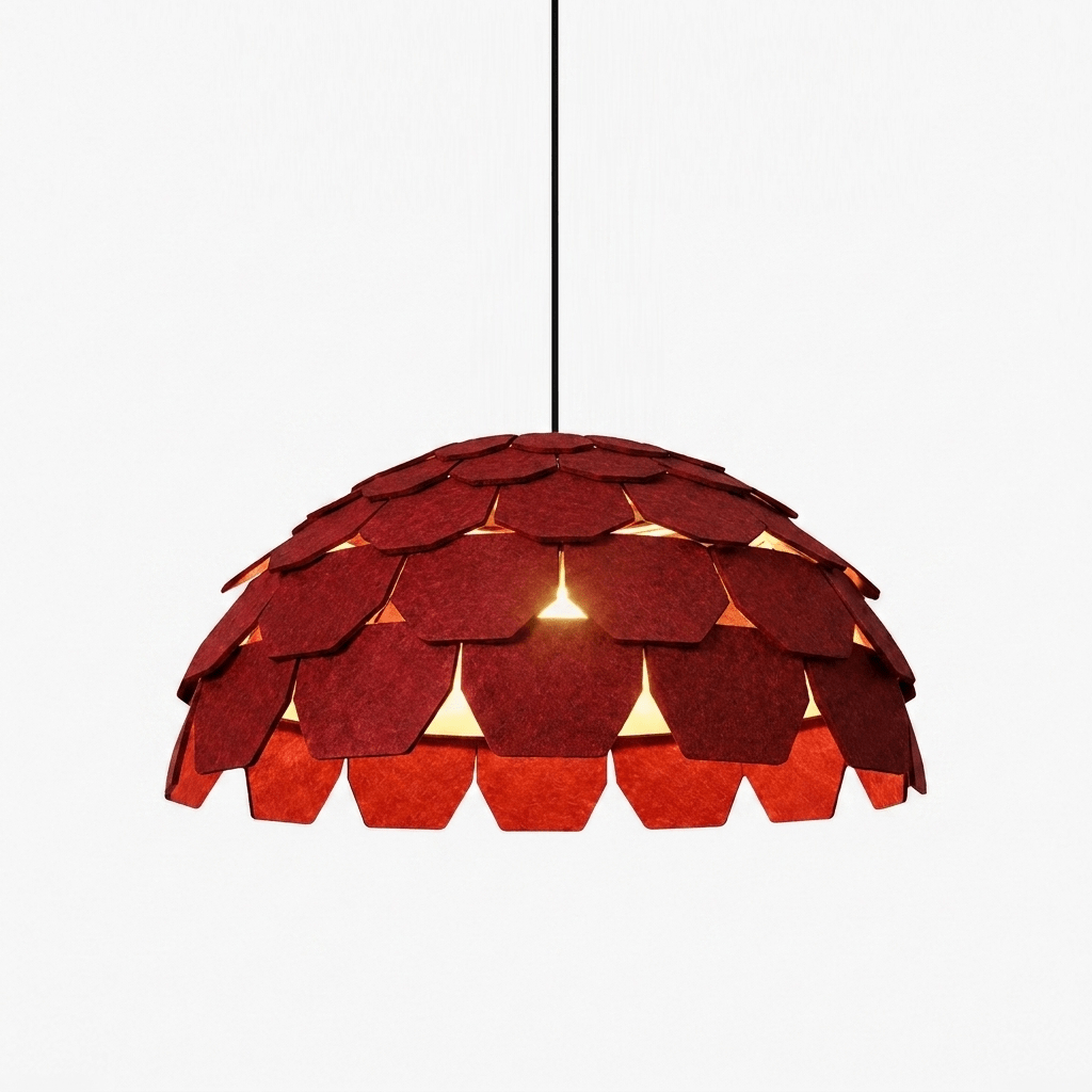 Black Dome Pendant Light Over Island — Pendant Light | Maison Monashee — view 11