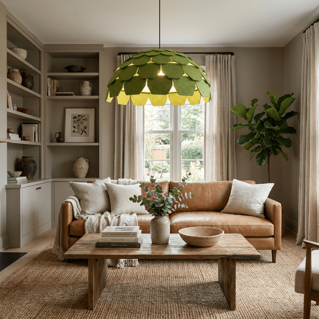 Black Dome Pendant Light Over Island — Pendant Light | Maison Monashee — view 3