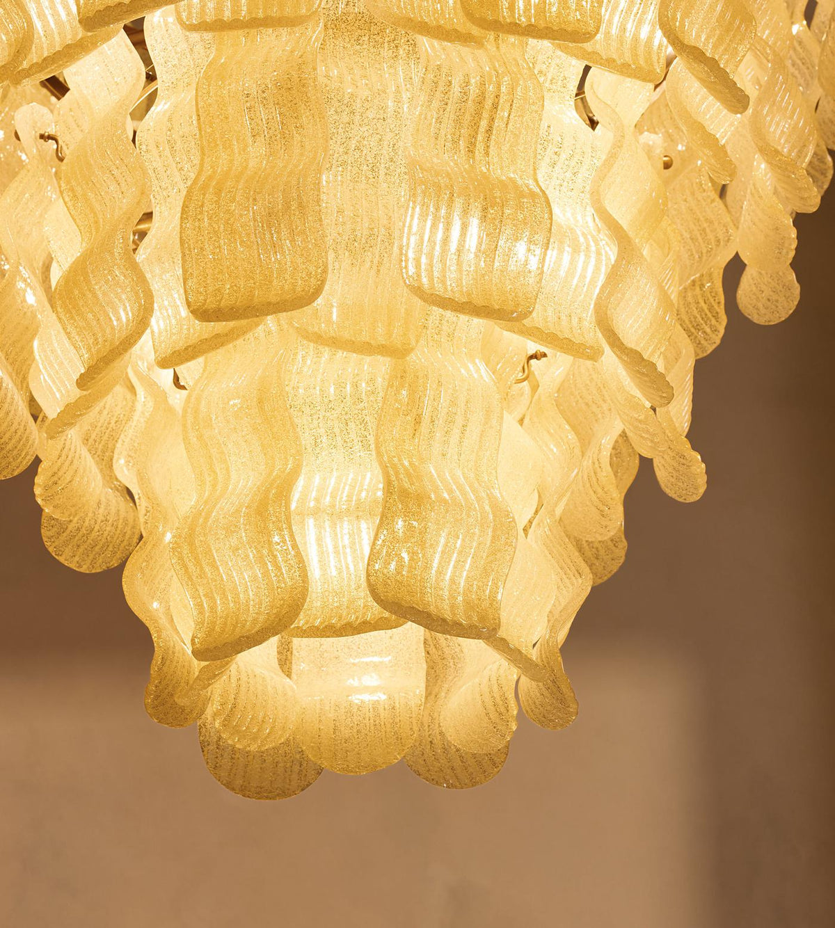 Antique Glass Chandelier — Chandelier | Maison Monashee — view 5