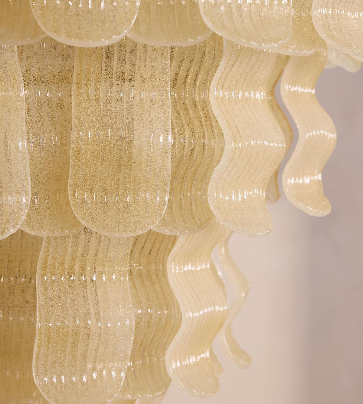 Antique Glass Chandelier — Chandelier | Maison Monashee — view 6