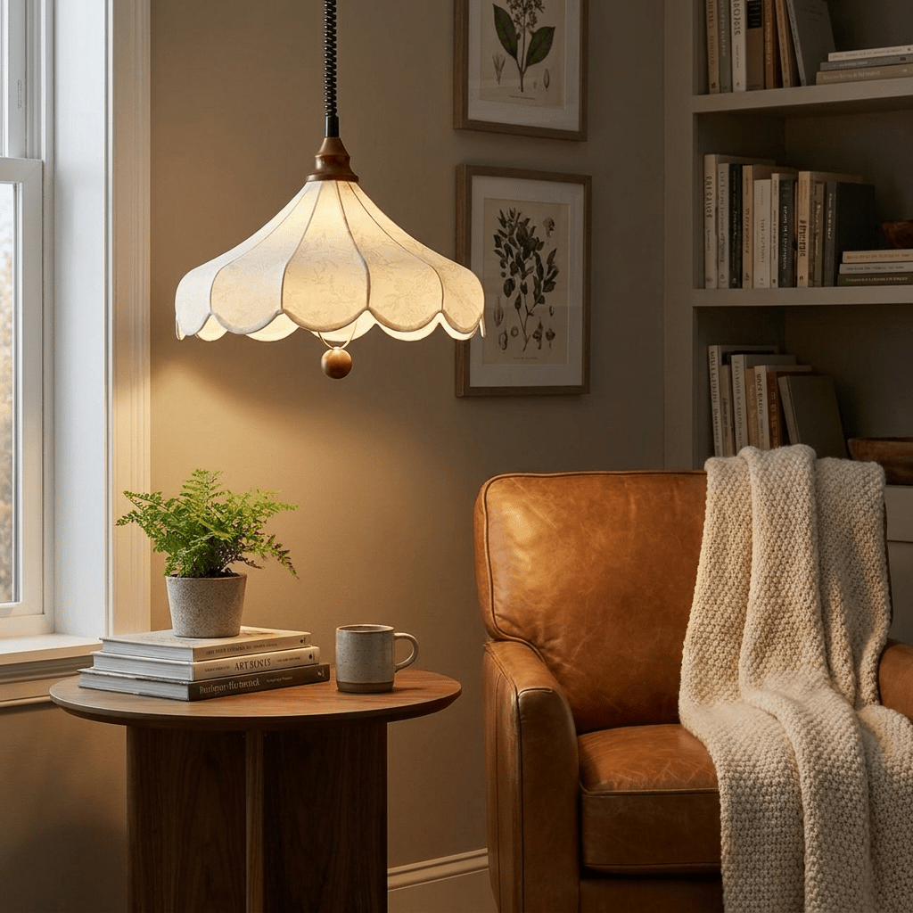 Textile Pendant Light — Pendant Light | Maison Monashee — view 2