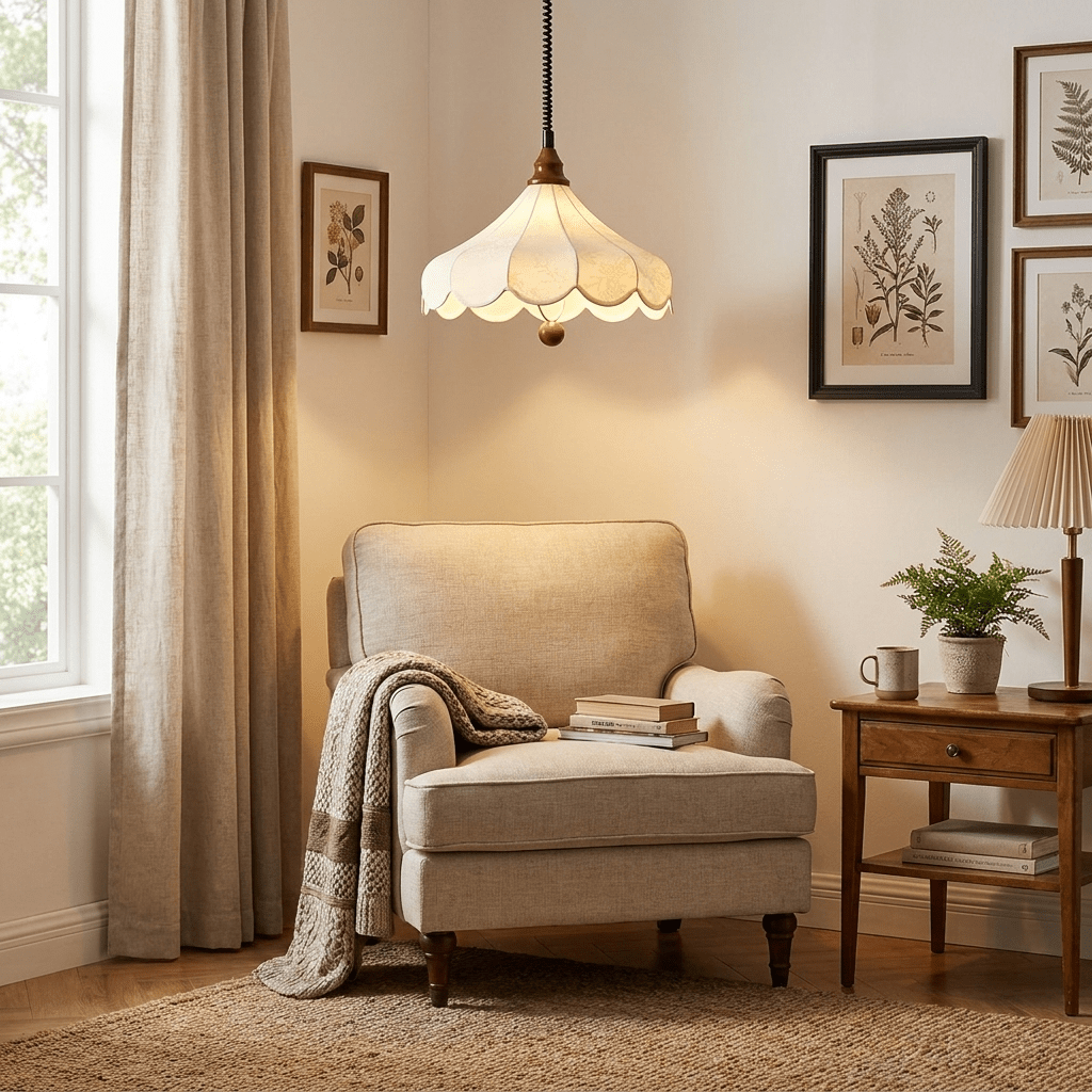 Textile Pendant Light — Pendant Light | Maison Monashee — view 6