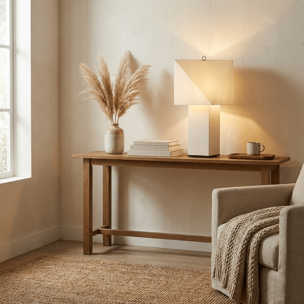 Square Column Table Lamp — Table Lamp | Maison Monashee — view 3