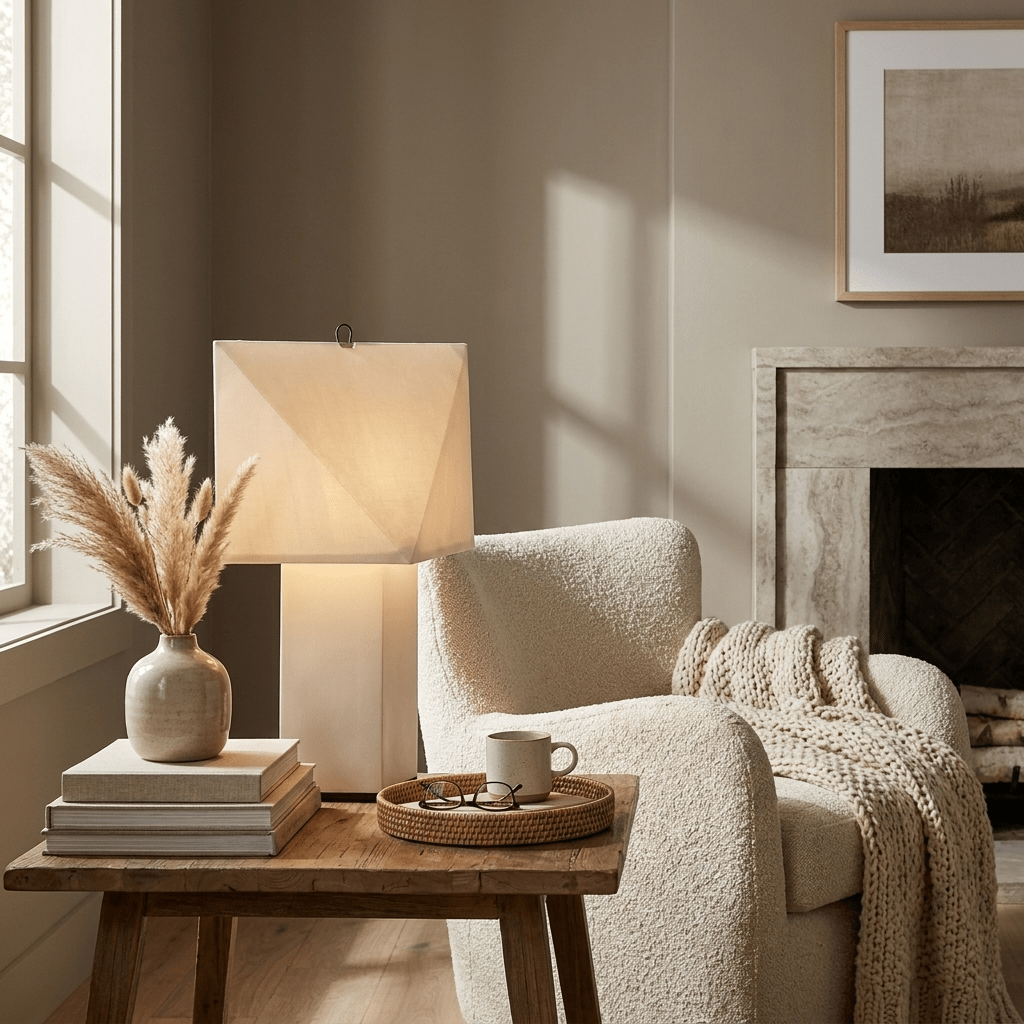 Square Column Table Lamp — Table Lamp | Maison Monashee — view 8