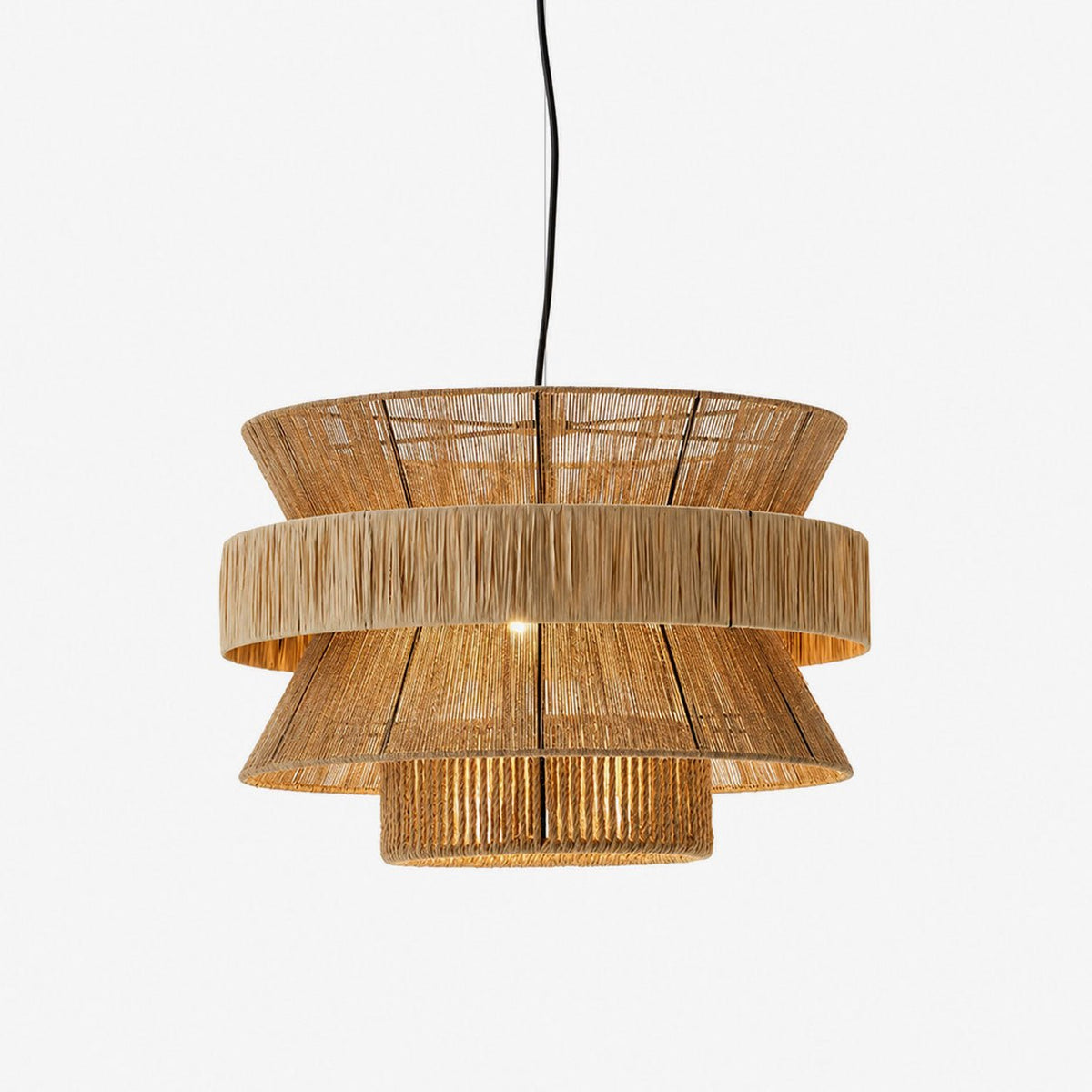 Hanging Rope Pendant Light — Pendant Light | Maison Monashee