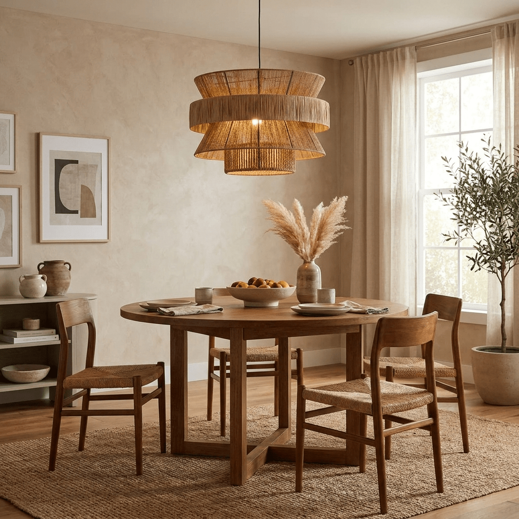 Hanging Rope Pendant Light — Pendant Light | Maison Monashee — view 12