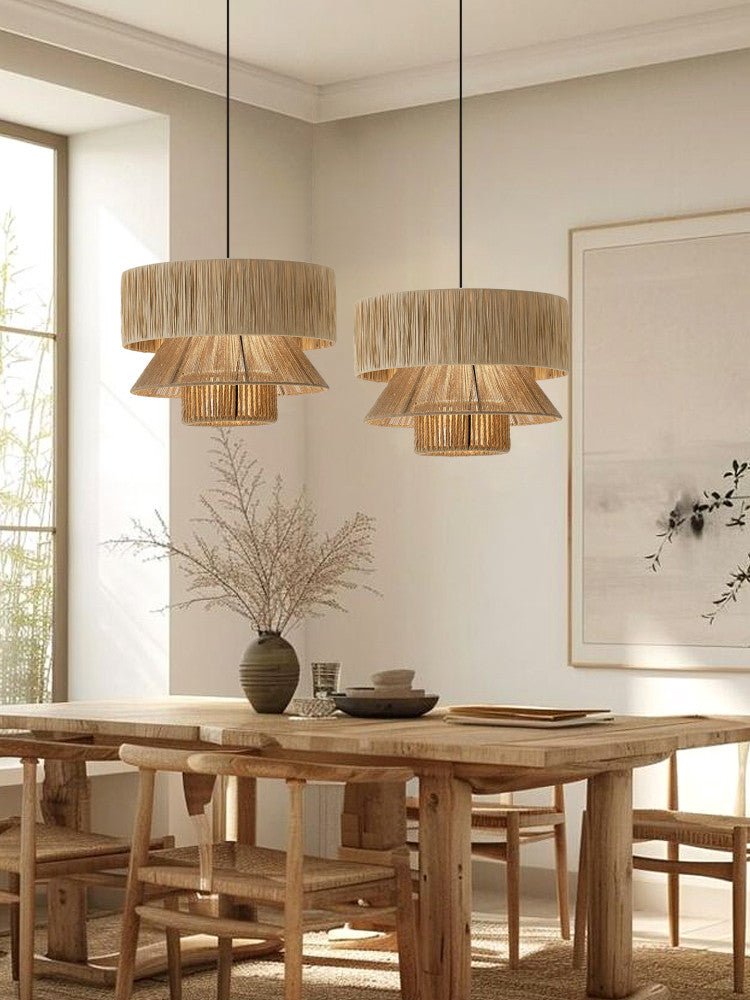 Conical Drum Pendant Light — Pendant Light | Maison Monashee — view 8