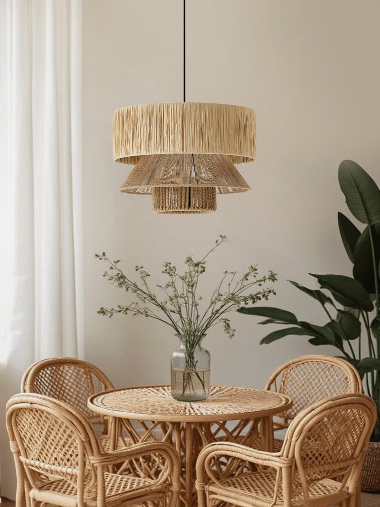 Conical Drum Pendant Light — Pendant Light | Maison Monashee — view 4